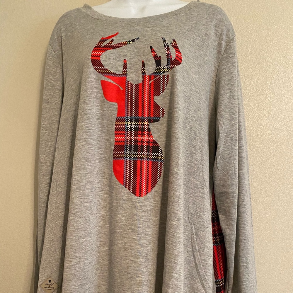 Simply Southern Holiday Hi Lo tee